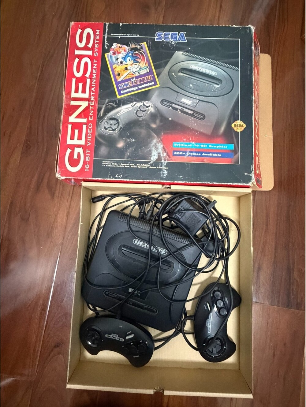 Sega Genesis Model 2 Core System Box and Tray Insert - Picture 1 of 6